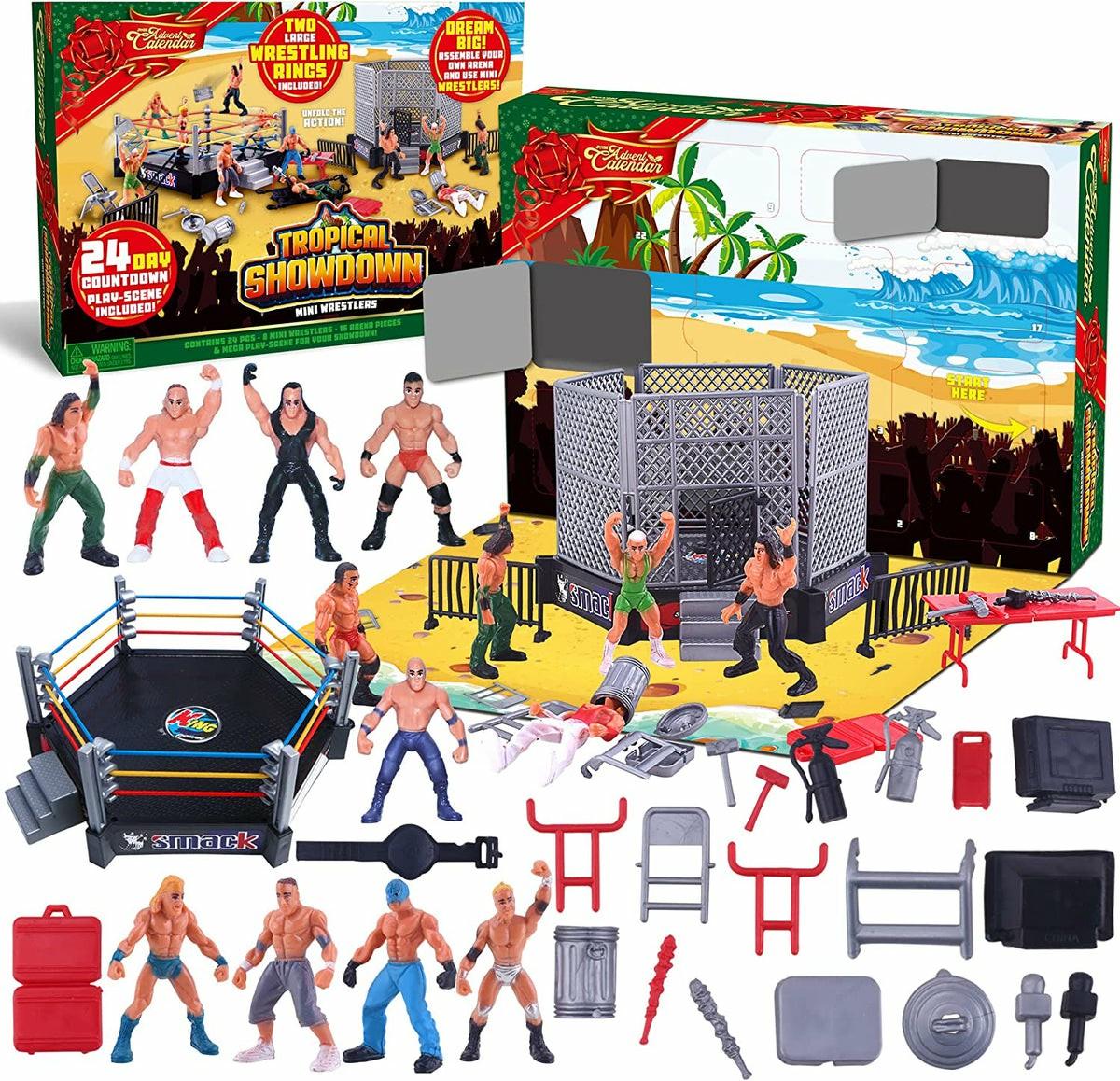 24 Days Advent Calendar Wrestling Toy Christmas Advent Calendars