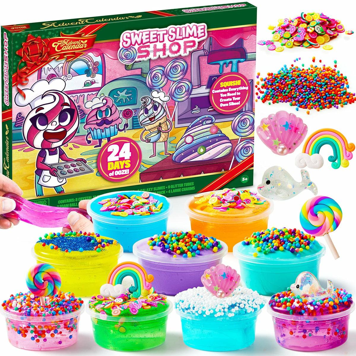 Advent Calendar Slime With Accessories Christmas Advent Calendars