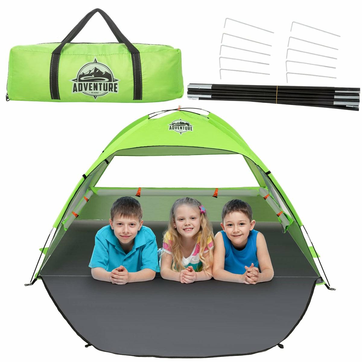 Beach Tent Sun Shelter (Green) Outdoor Toys