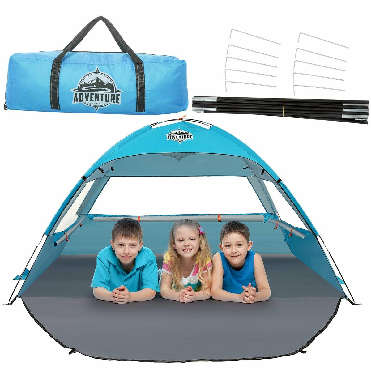 Beach Tent Sun Shelter (Light Blue) Outdoor Toys