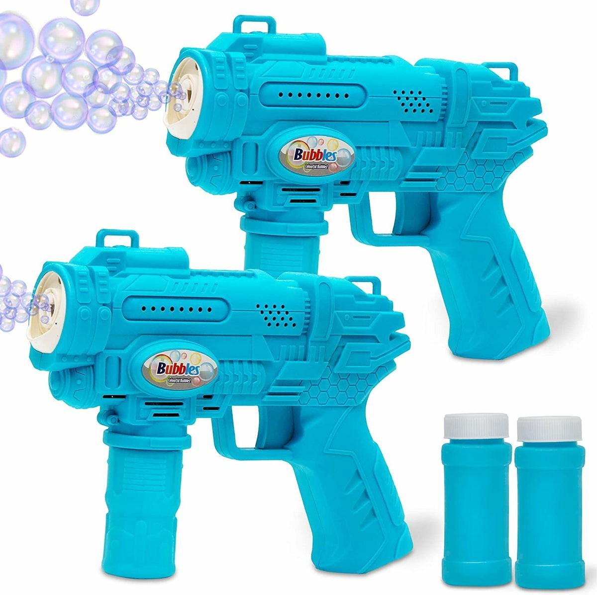 Bubble Guns With Light & Music, 2 Pieces Bubbles