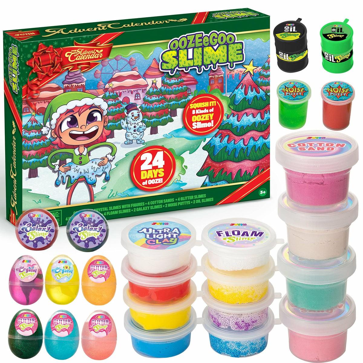 Christmas Advent Calendar With 24 Slimes Christmas Advent Calendars