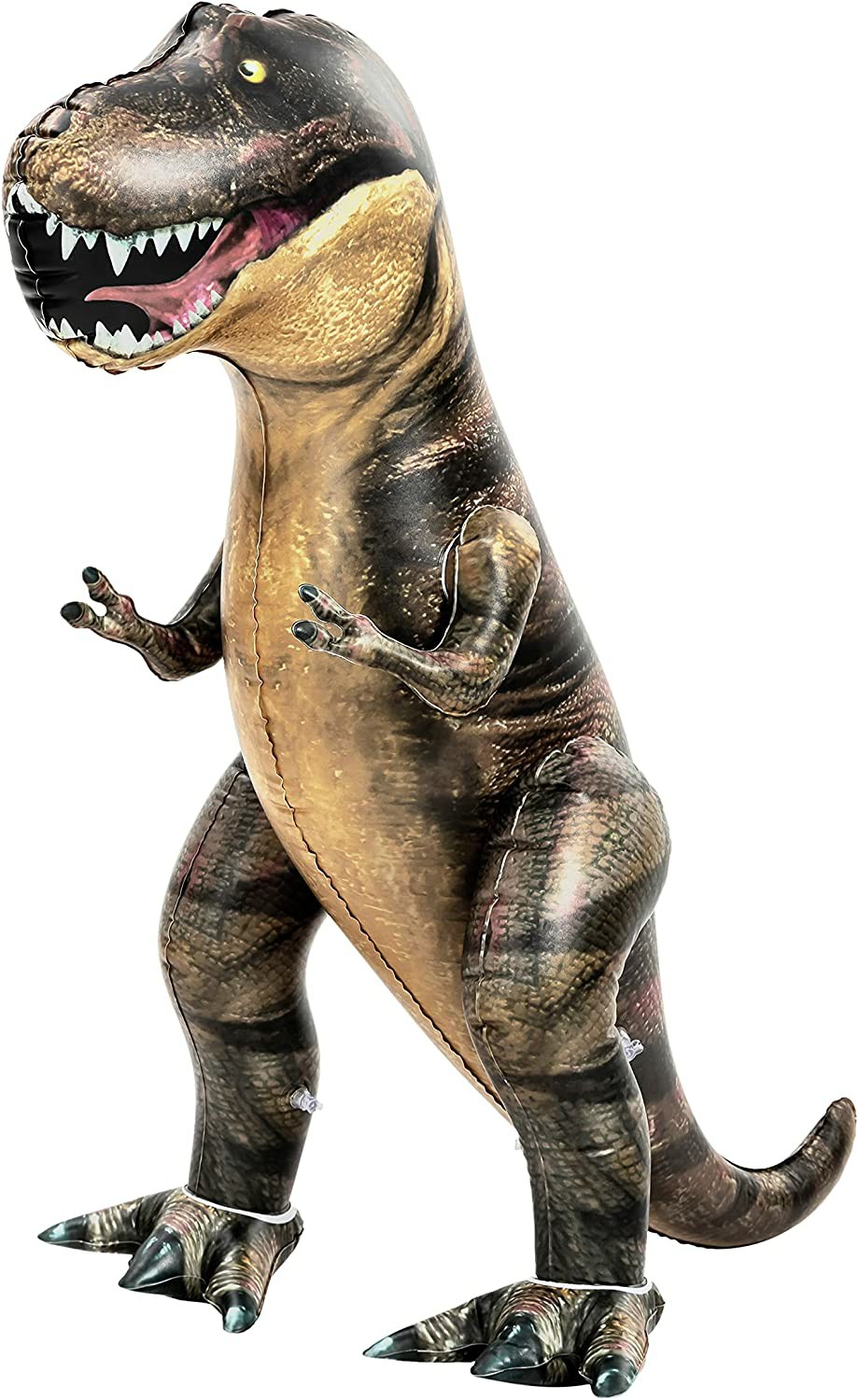 Inflatable Brown T-Rex Action Figures & Playset