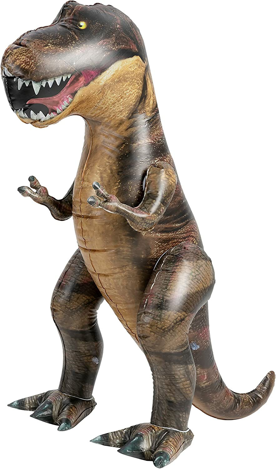 Inflatable Brown T-Rex Action Figures & Playset