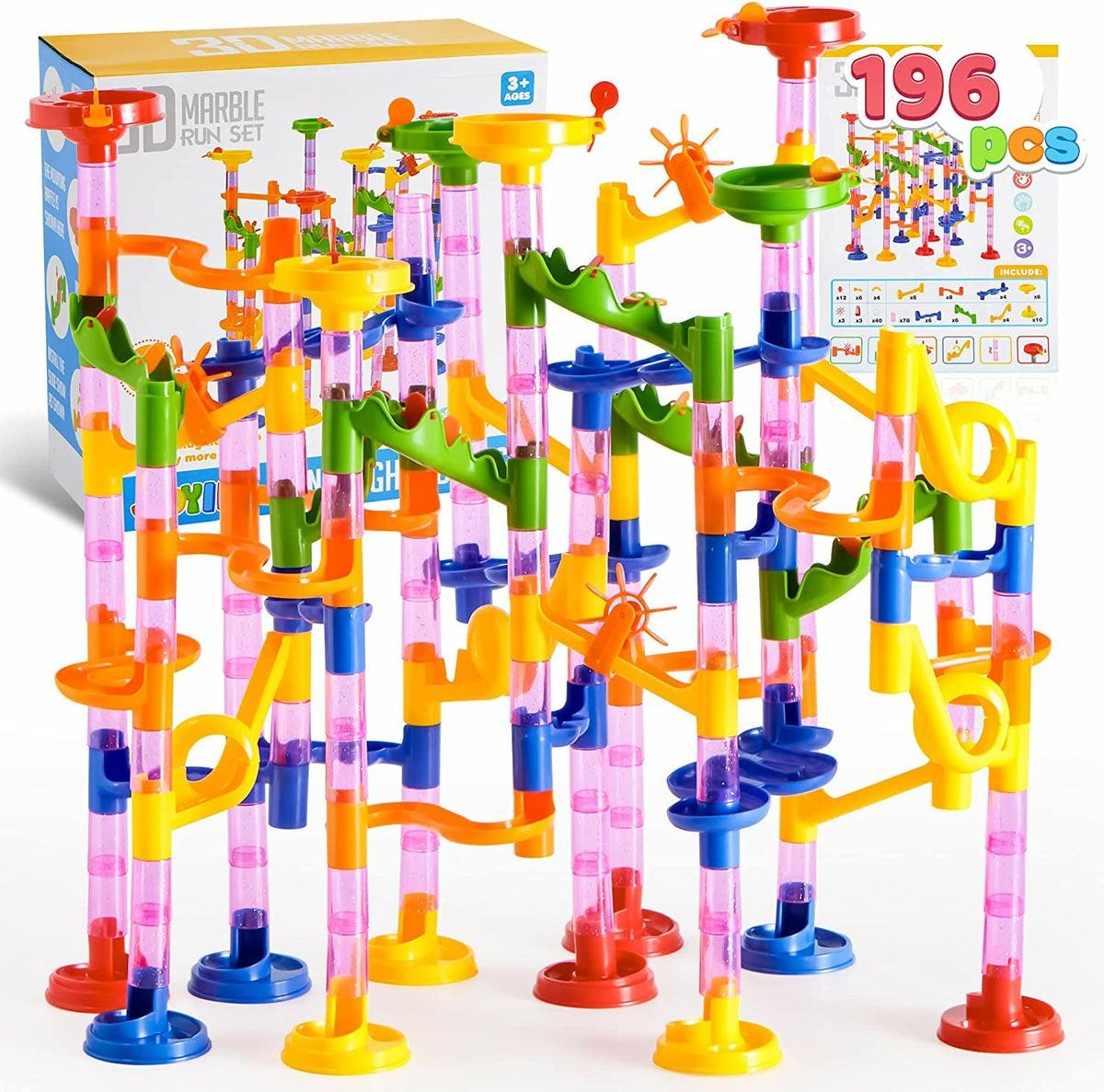 Marble Run Compact Set, 196 Pcs Learning & Educations Toys