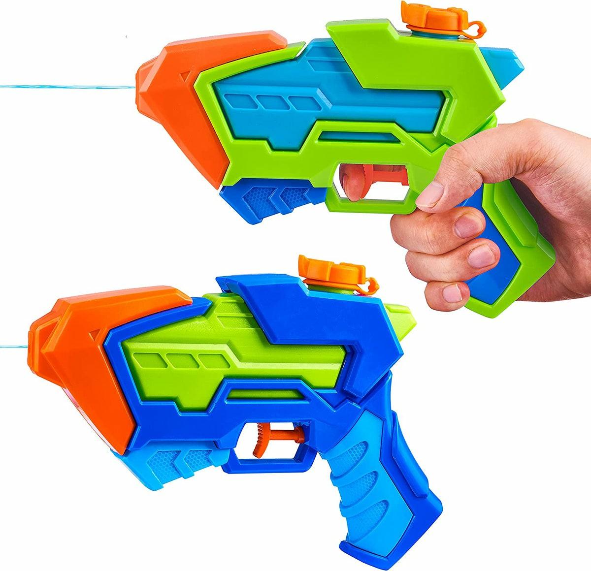 Sloosh 2 Pcs Aqua Phaser Medium Water Pistols Toys