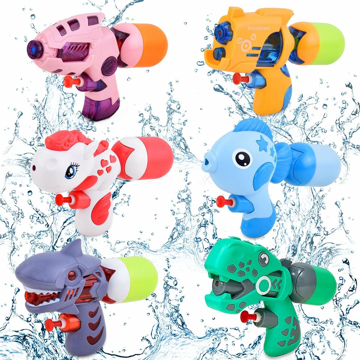 Sloosh Animal Water Gun, 6 Pack Toys