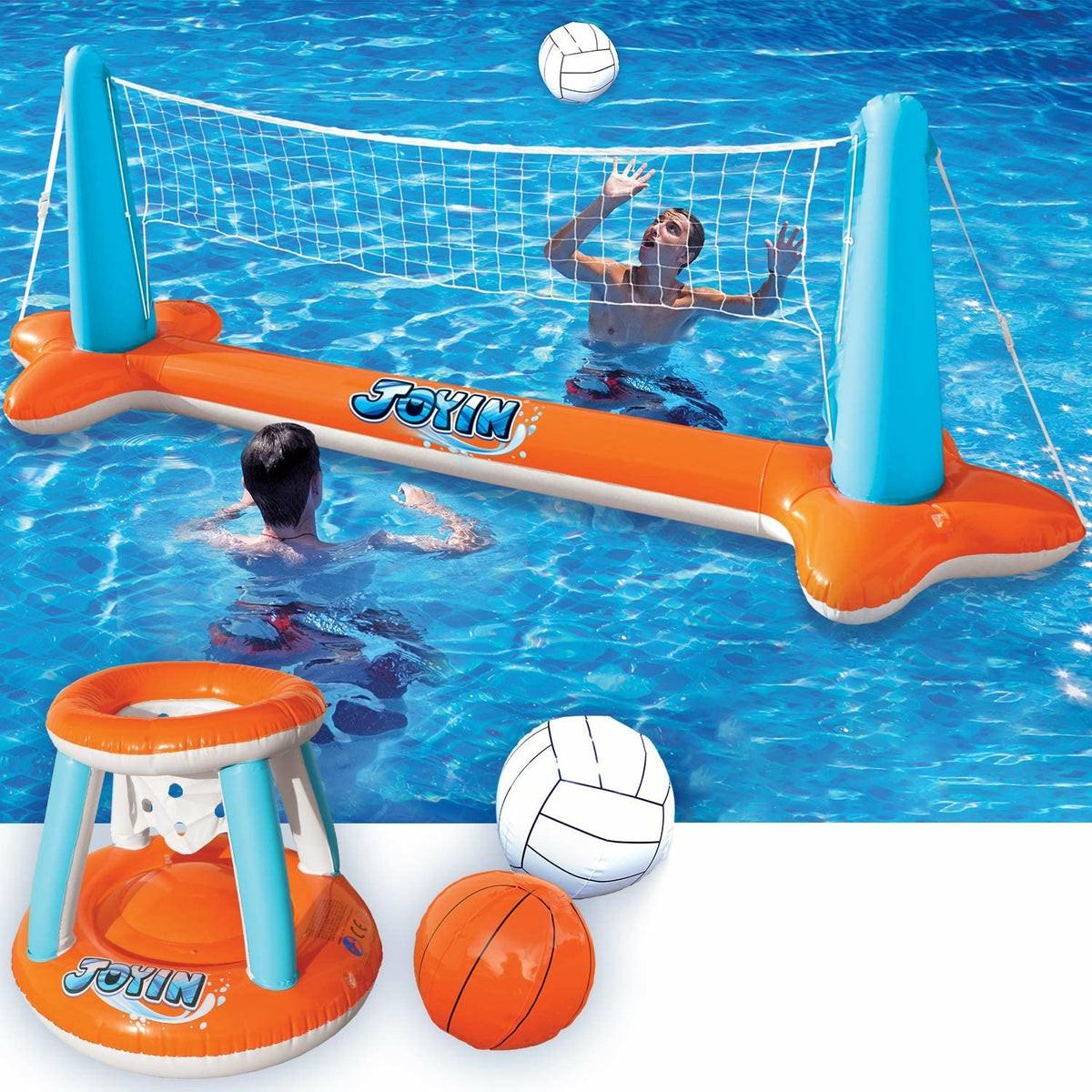 Sloosh Inflatable Basketball & Volleyball Toys