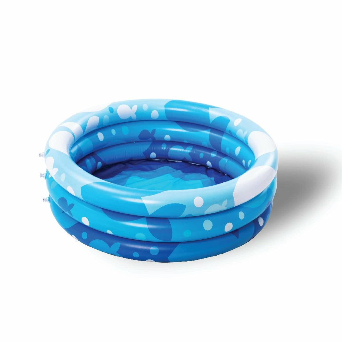 Sloosh Inflatable Blue Kiddie Pool Inflatable Pools