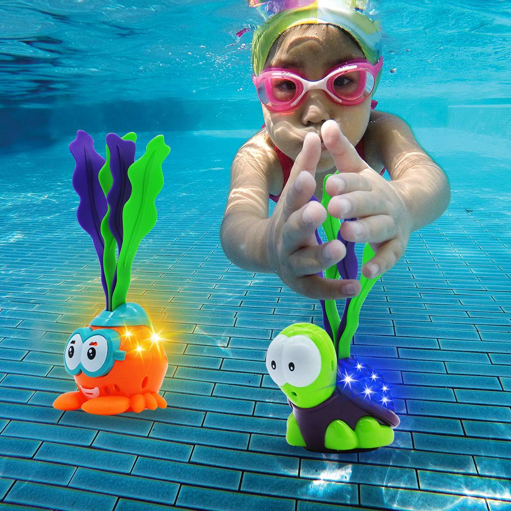 Sloosh Light-Up Diving Pool Toys Set Pool Toys & Games