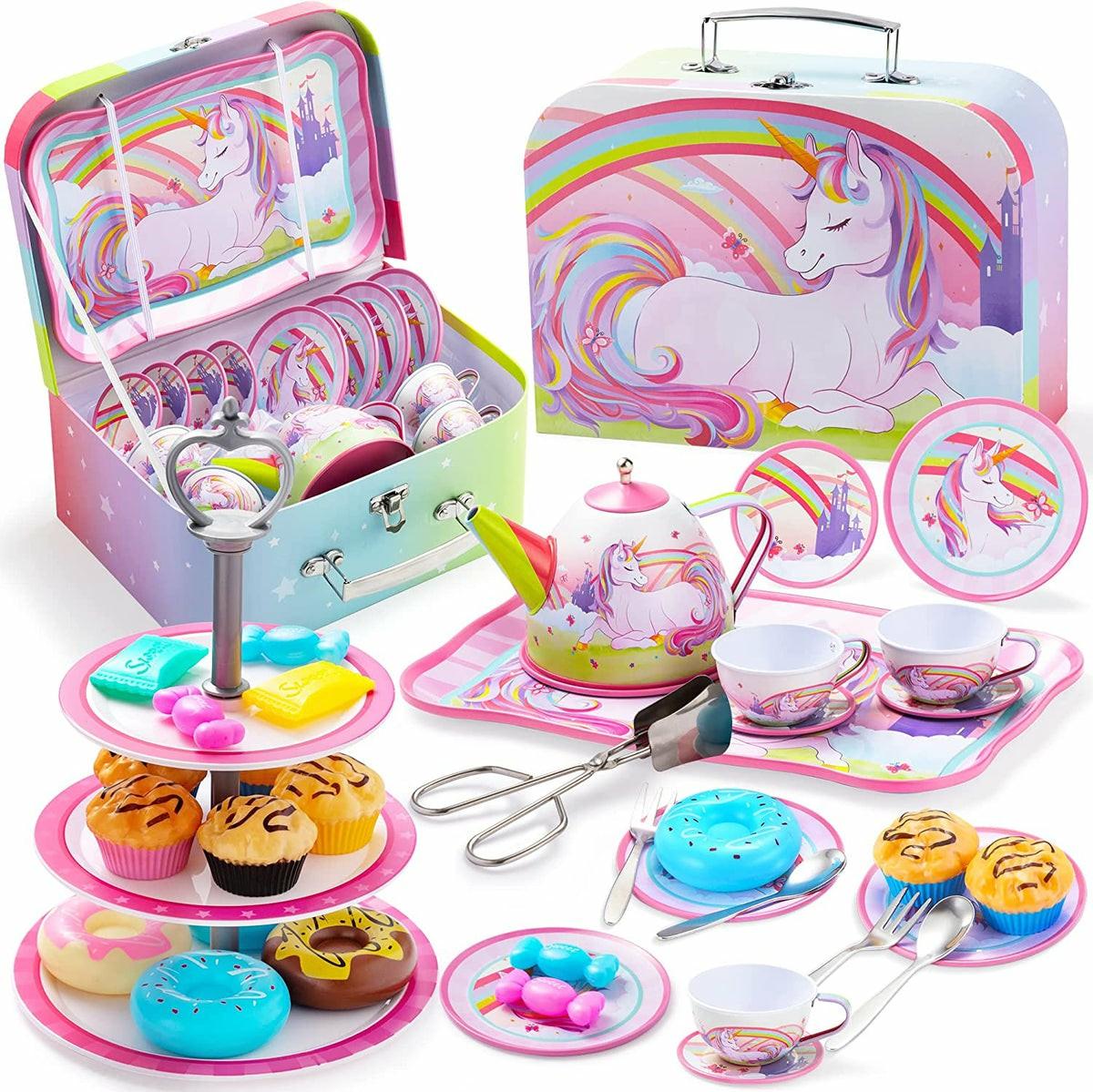 Unicorn Teapot Set Pretend Play